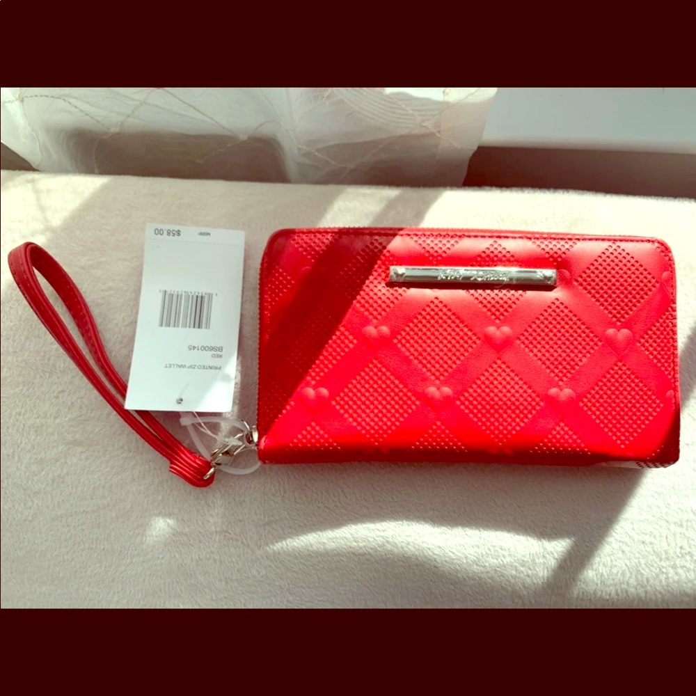 SOLD Betsy Johnson Wristlet Wallet